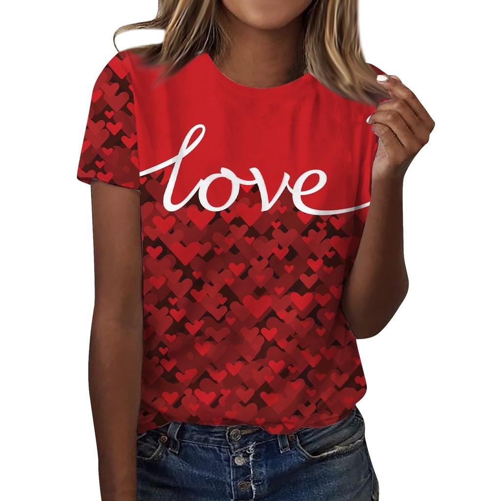 Футболки с цветочным принтом «Роза», женская модная футболка с коротким рукавом и круглым вырезом, Y2k Harajuku, футболки больших размеров, топы, женская одежда