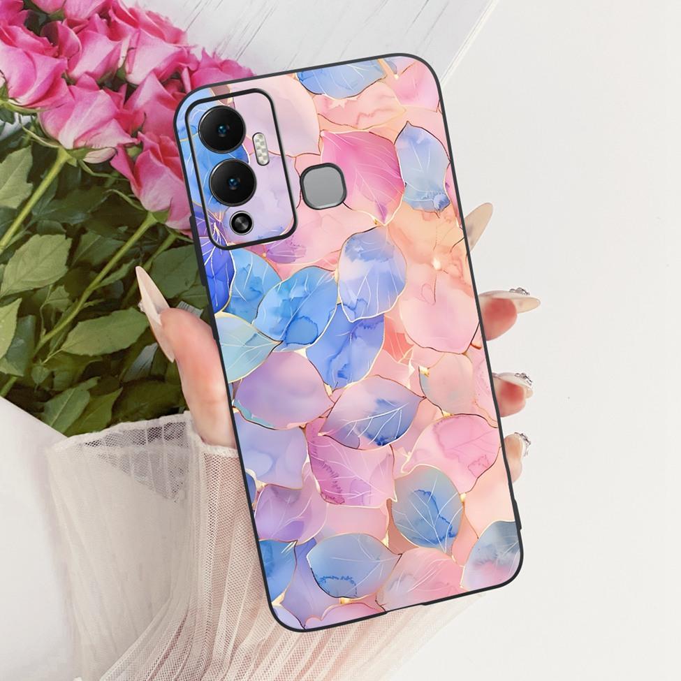 Чехол-крышка для Infinix Hot 12 Play Милый Кот Роскошная Мода Забавный Расписной Корпус Телефона Для Infinix X6816 X6816C