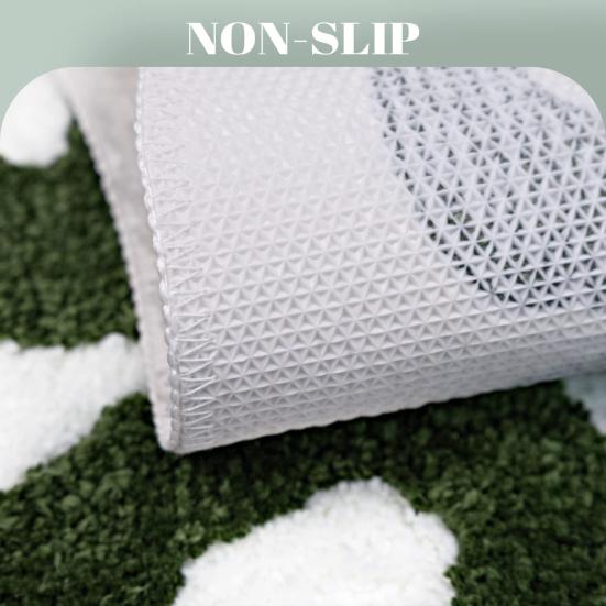 Коврик для ванной, противоскользящий коврик для ванной комнаты, супермягкий водопоглощающий ультратолстый коврик для стирки