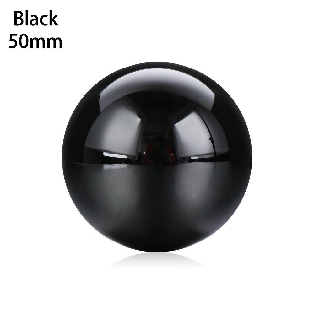 30 мм/40 мм/50 мм новый выплавленный рейки лечебный черный обсидиановый хрустальный шар большой сферический кварцевый камень