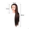 Hair Training Head Manikin Doll Mannequin Long for DIY Cutting
