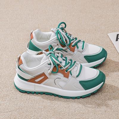 Дышащие беговые спортивные туфли, Универсальные повседневные туфли на толстой подошве, Спортивная обувь для женщин