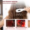 Electric Scalp Massage Comb Red Blue LED Light Therapy Vibration Massage Brush Anti-Hair Loss Medicine Scalp Oil Applicator