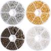 690pcs/box Metal Open Jump Rings Kits Double Loops Split Rings Connectors For Jewelry Making Findings DIY Bracelet Accessories
