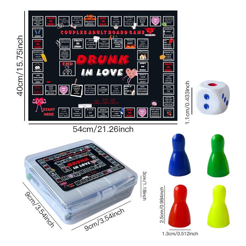 Настольная игра для взрослых для пар: Креативная настольная игра для свиданий и вечеринок с напитками