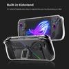 Чехол TPU Clear Hard Case with Stand для ASUS Rog Ally X 2024, Rog Alloy X Accessories Защитный чехол Soft Skin Kickstand Grip Case