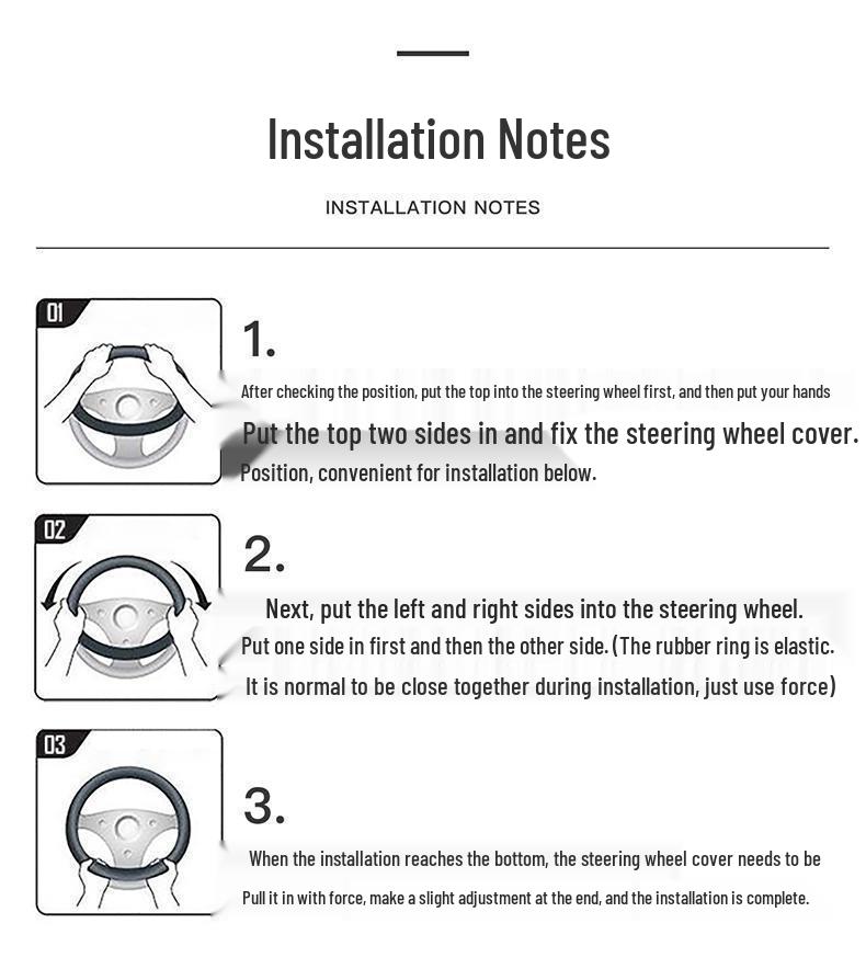 Plush Suede Steering Wheel Cover for Land Rover: Velar, Discovery, Range Rover Sport, Evoque, Defender
