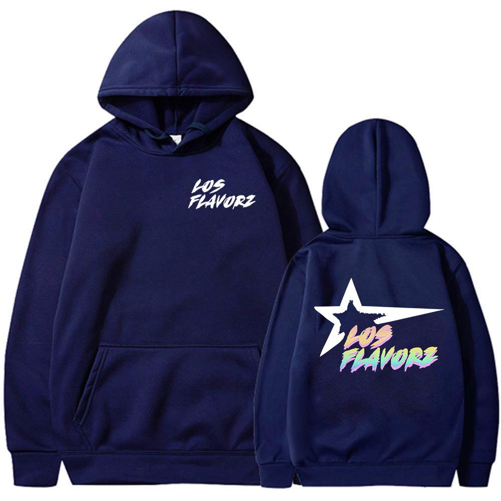 Rapper Dei V LOS FLAVORZ 2025 New Album Hoodies Men Women Clothing Fashion Hip Hop Long Sleeve Sweatshirts Oversized Pullovers