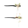 Wood Cheongsam Flower Chinese Style Headwear Wooden Hairpin Ancient Style Hairpin Hanfu Hair Sticks