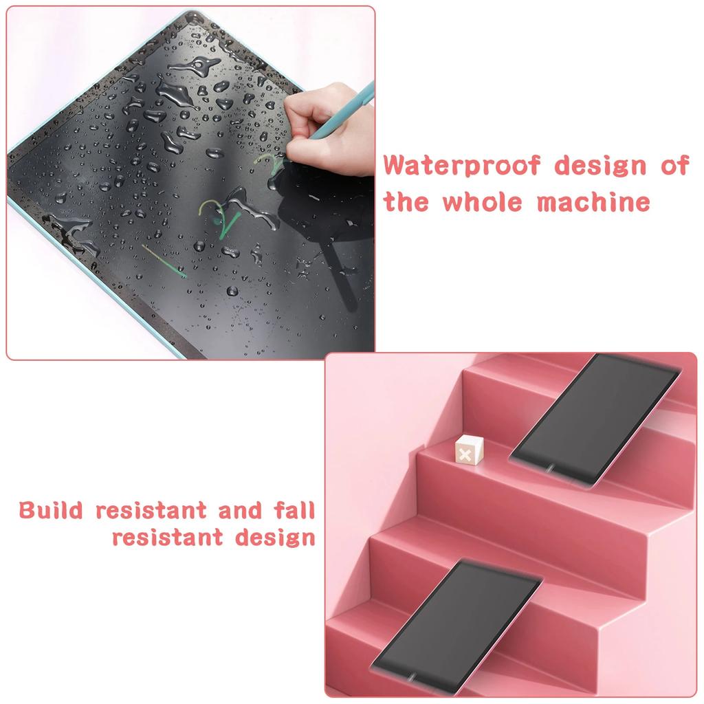 16 дюймов Детская волшебная доска, ЖК-планшет для рисования, игрушки для девочек, подарки, цифровой блокнот, большой размер, доска для сообщений, блокнот для письма