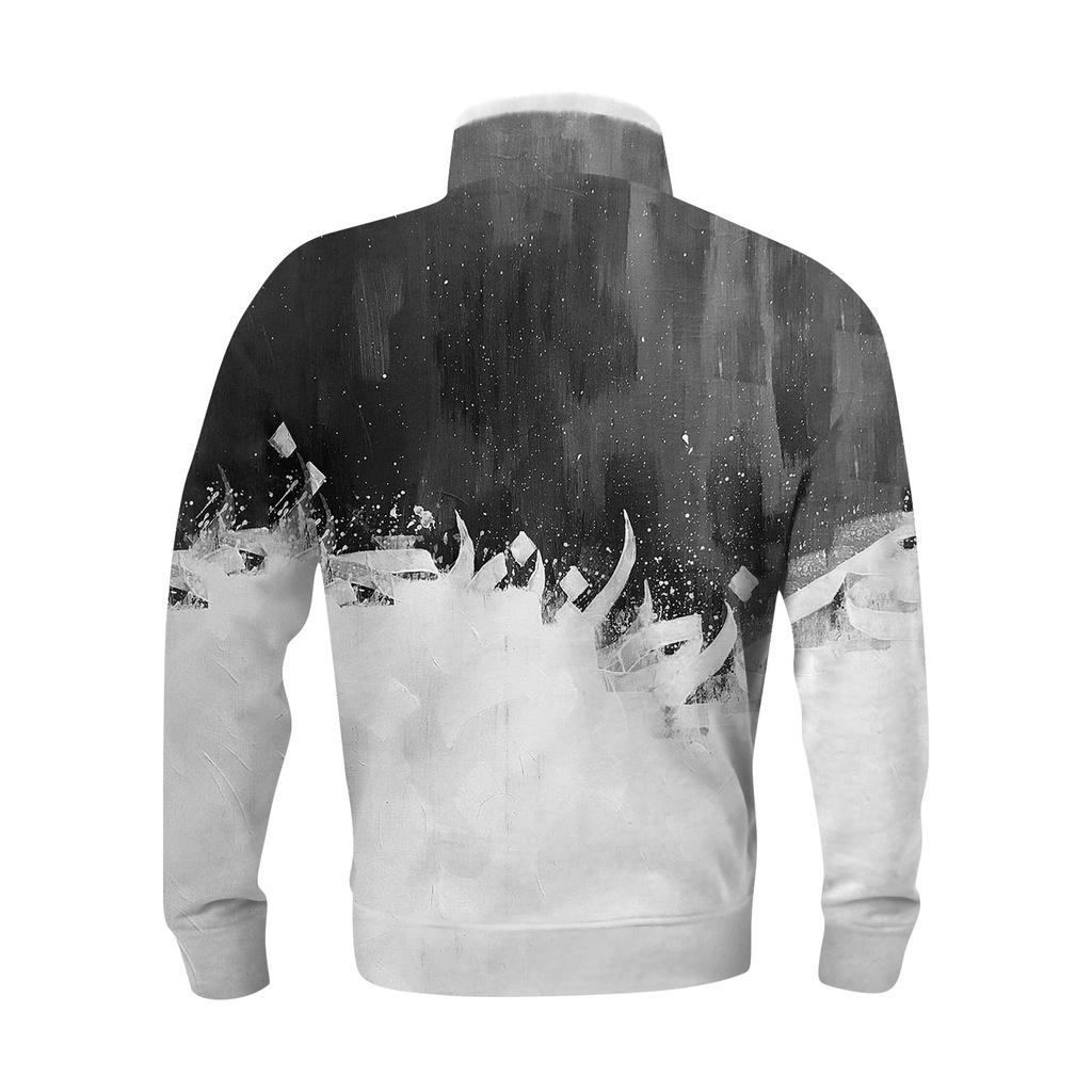 Весенне-осенняя мужская толстовка с воротником-стойкой на открытом воздухе, повседневные свитера, топы