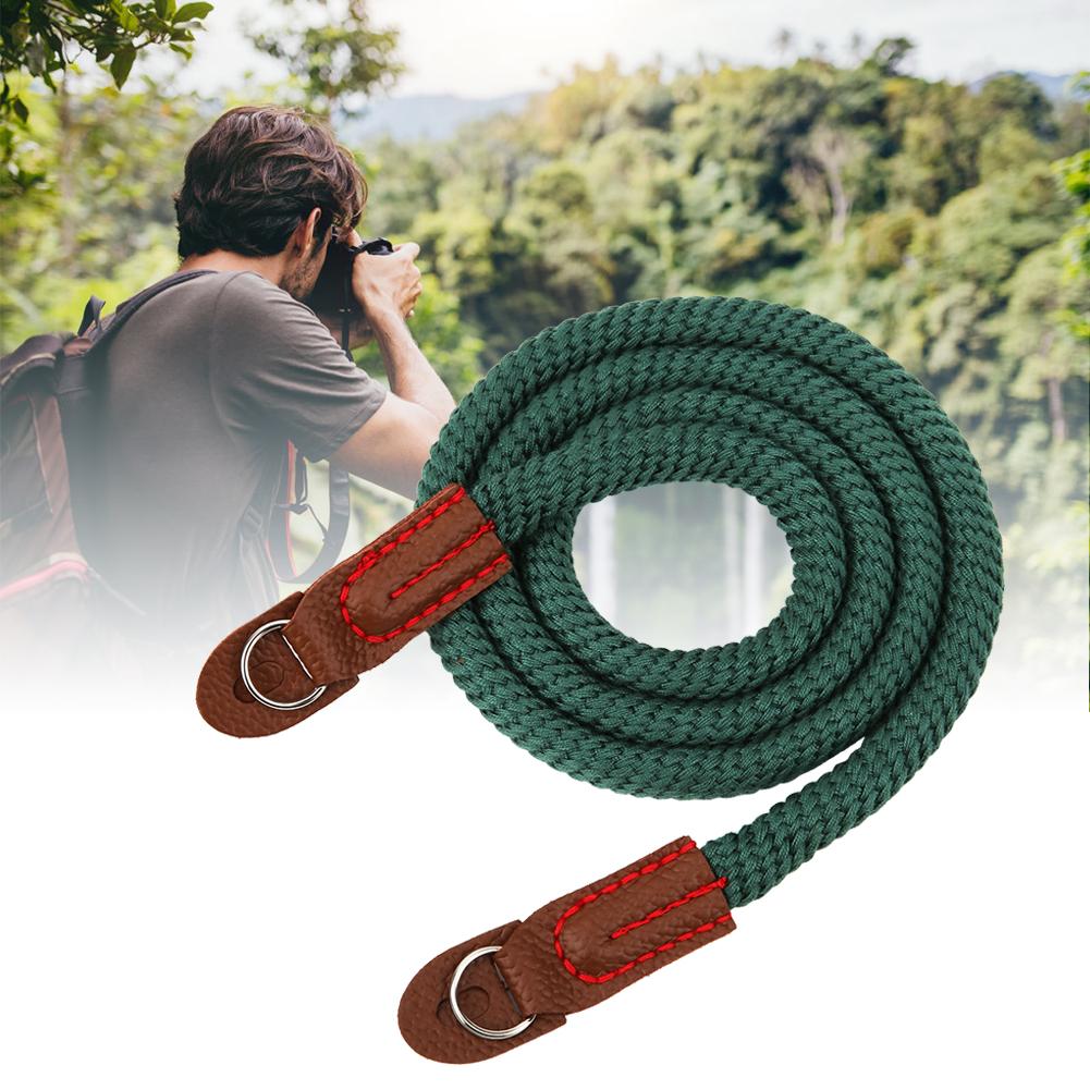 High Quality Soft Comfortable Pure Cotton Ergonomic Universal Mirrorless Camera Neck Shoulder