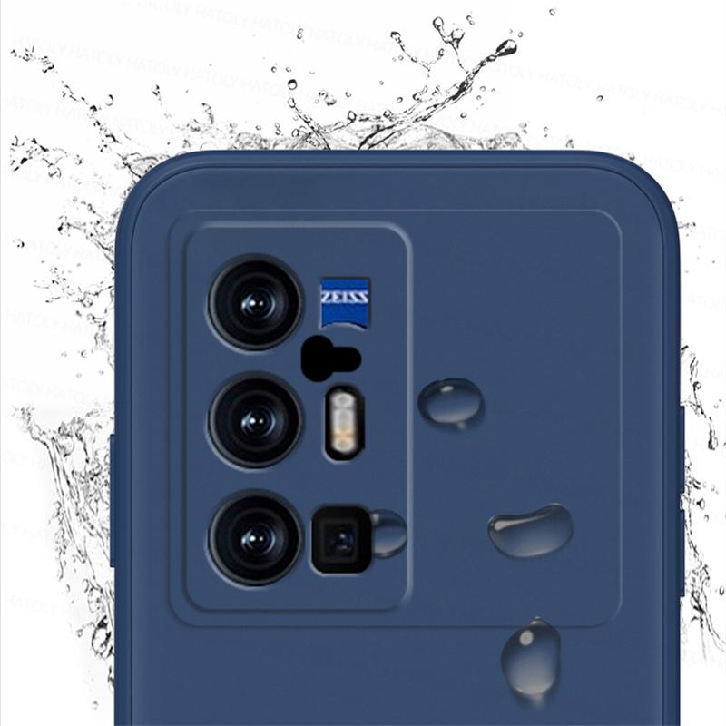 Для Vivo X70 Pro Plus Чехол Vivo X60 X70 Pro Чехлы Противоударный Жидкий Силиконовый ТПУ Чехол для телефона для Vivo X70 Pro Plus