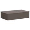 Storage Box 6 pcs Gray 70 x 40 x 18 cm Non woven Fabric