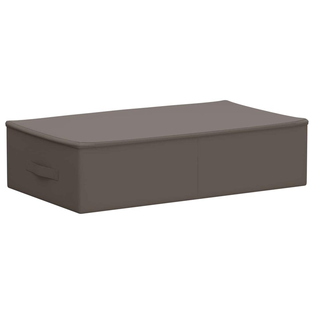 Storage Box 24 pcs Gray 70 x 40 x 18 cm Non woven Fabric
