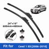 2PCS 4PCS Wiper Blades for Ceed 1 ED 2006-2010 Front Double Rubber Strip Wiper Blade Windshield Brushes Windscreen Window Accessories