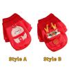 Cute Cartoon New Year Dog Clothes Lion Dance Warm Cat Puppy Pullover Thickened Bear Pattern Winter Warm Coats Chinese New Year