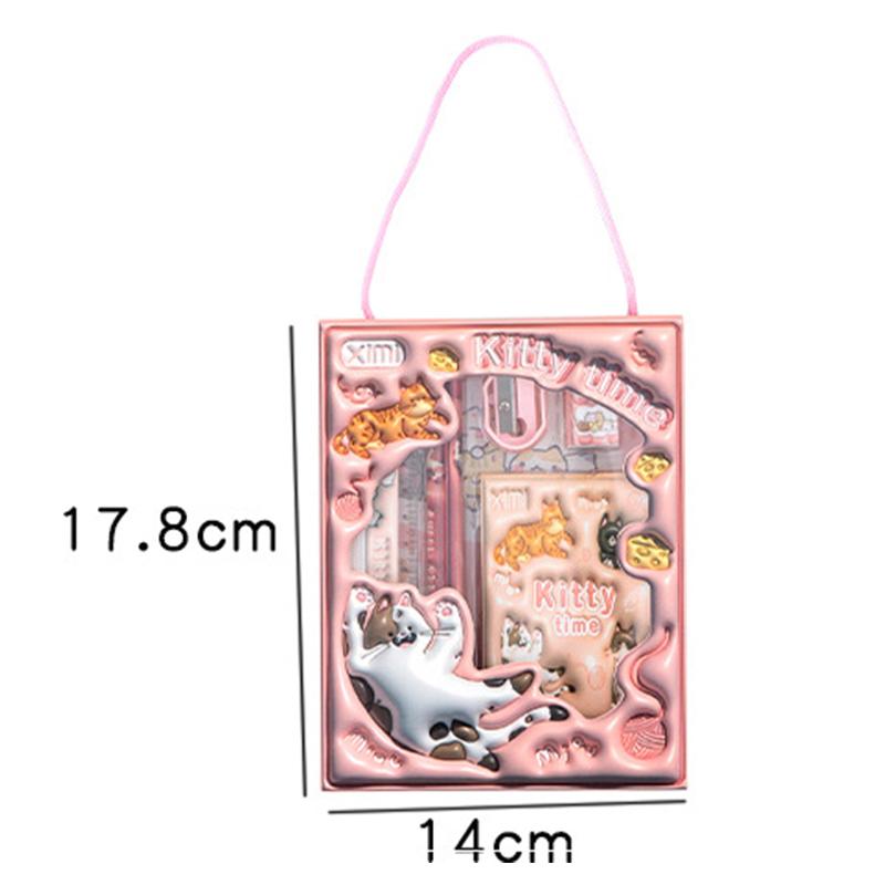 6 в 1 набор канцелярских товаров для детей начальной школы, подарочная коробка для обучения, карандаши, детский сад, подарок на день рождения, призы, набор канцелярских товаров для учебы