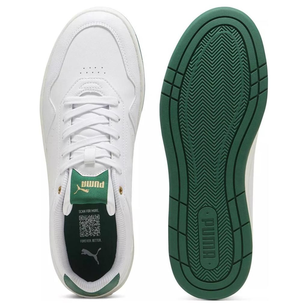 Puma Court Classic 'Белый Зеленый' 395018-03