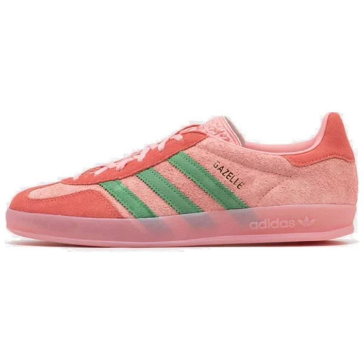 Gazelle Wmns Adidas Originals Indoor 'Розовая Искра Прелюбившаяся Зеленая' Женская IG6782