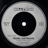 7-дюймовая пластинка RENÉE & RENATO - Save Your Love HWD003 Hollywood Recor 1982 UK Pop Б/У