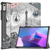 Чехол для Lenovo tab P12 12.7 Легкий трехскладной стенд Кожаная обложка для планшета для Xiaoxin Pad Pro 12.7 P11 P11Pro P12 2023