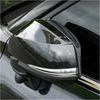 For Toyota Corolla Cross -2025 Carbon Fiber Mirror Rain Eyebrow Cover Trim