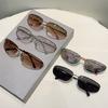 KAMMPT Y2k Rimless Sunglasses Female Latest Fashion Outdoor Decor Shades Female Trendy Luxury Brand Designer Mirror Sun Eyeglasses