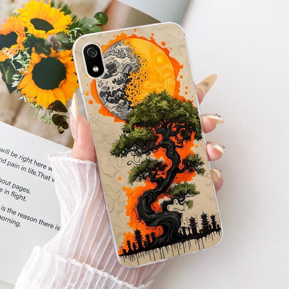 Чехол для Xiaomi Redmi 7A Роскошный Цветок Бабочка Расписной Чехол Мягкий Силиконовый Чехол Для Xiaomi Redmi 7 7A Redmi7 A Redmi7A Чехлы