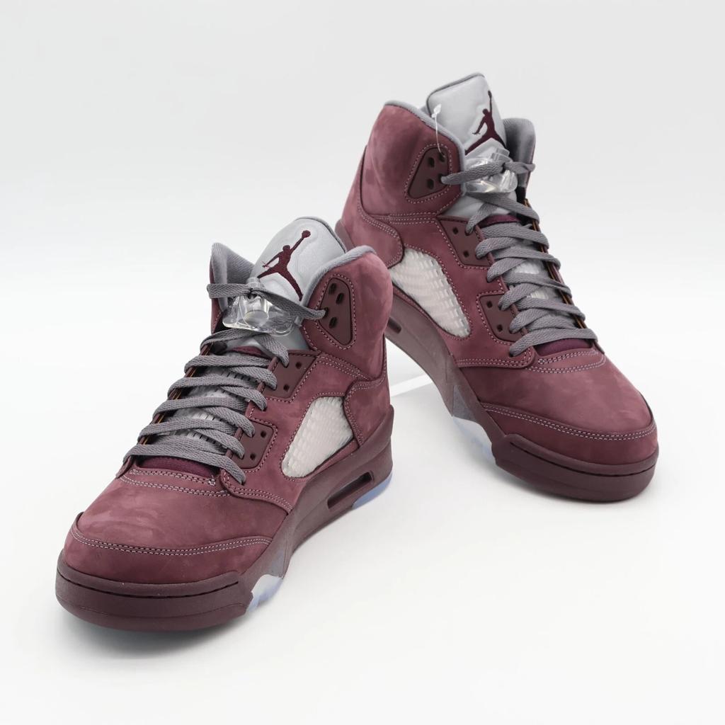 DZ4131-600 Nike Air Jordan 5 Retro Глубокий Бордовый Светло-Графитовый Серебристый (Мужской)