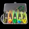 Silicone Metal Rubber Frog 10 Colors Soft Fishing Lure New Bass Bait  Fishing