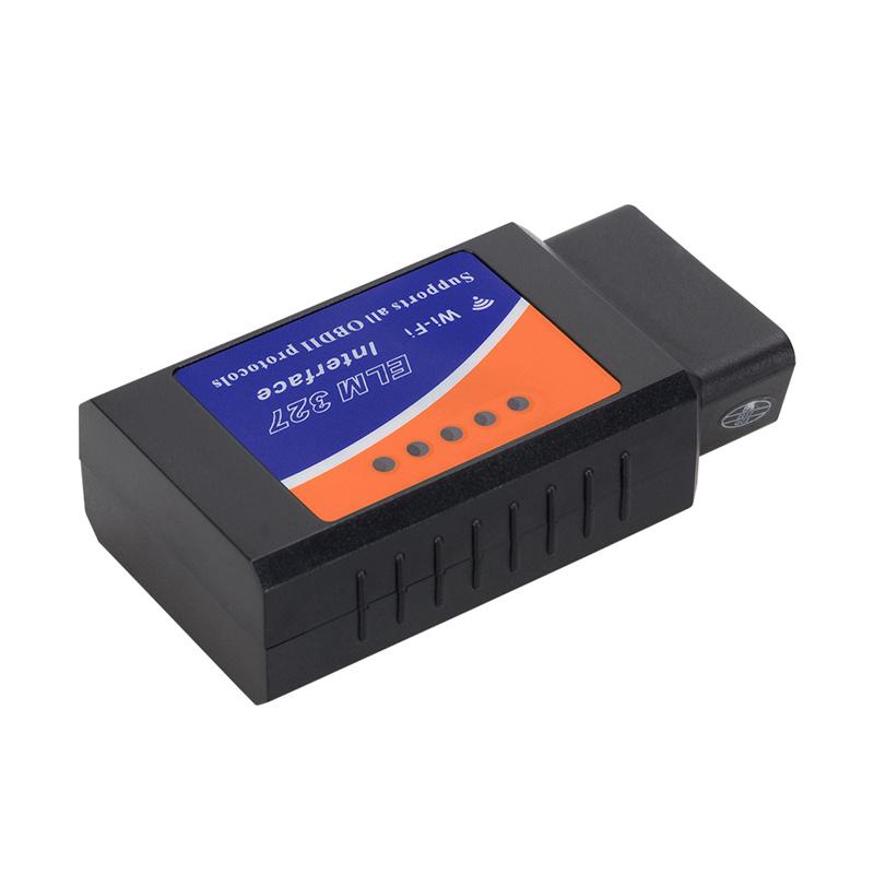 ELM327 WIFI OBD2Протоколы Считыватель кодов Автомобильный диагностический сканер неисправностей