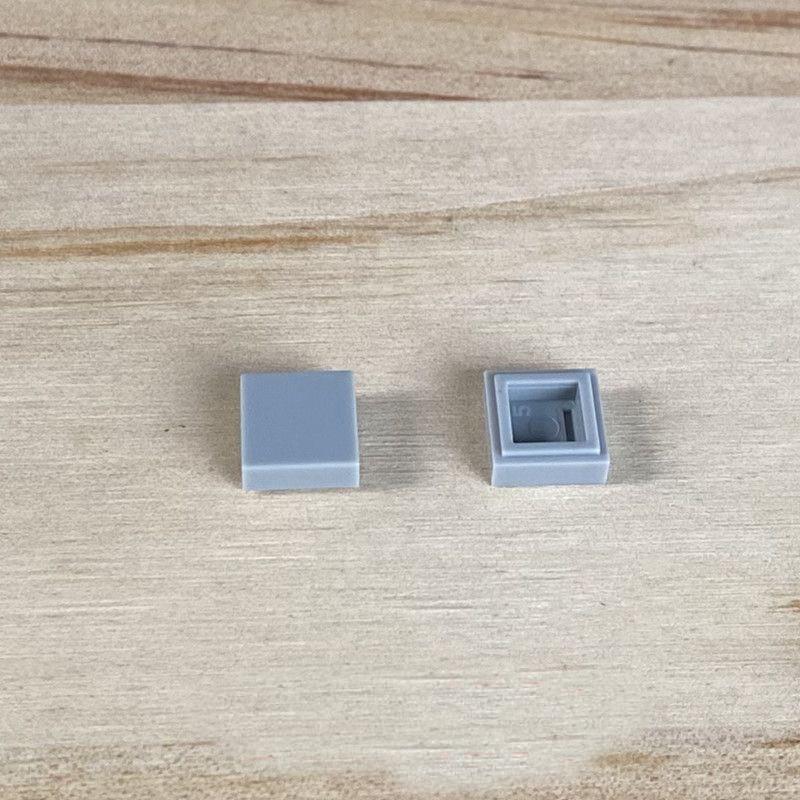200 шт. 1x1 кирпичи, плоская плитка, гладкая 1*1, строительные блоки, сделай сам, развивающие творческие детали, игрушки для детей, совместимые 3070