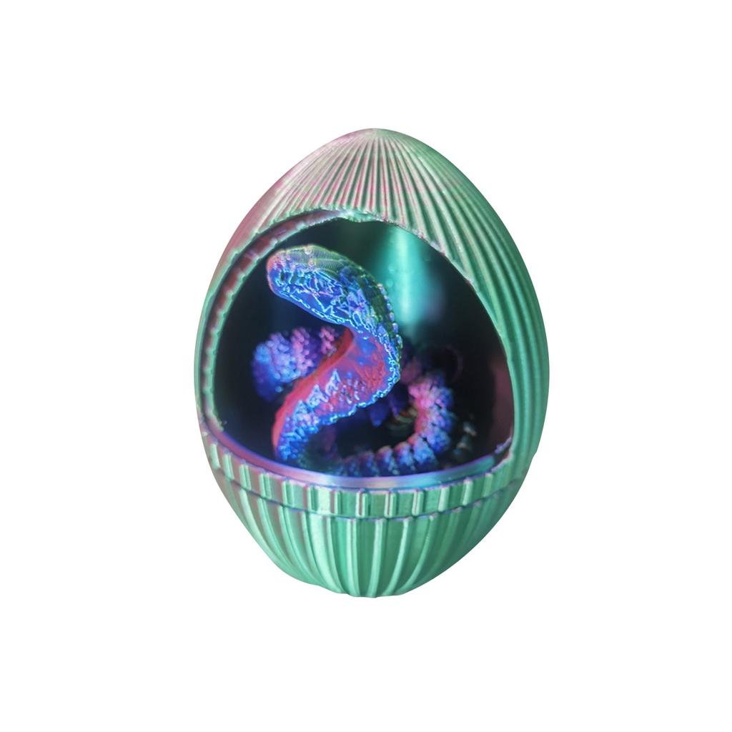 3D-печатный набор яиц змеи с подвижным шарниром для взрослых и детей