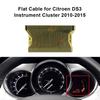 44 Tracks Flat Heat seal connector ribbon cable FOR Citroen XM C3 DS3 (2009-2014) LCD left info display