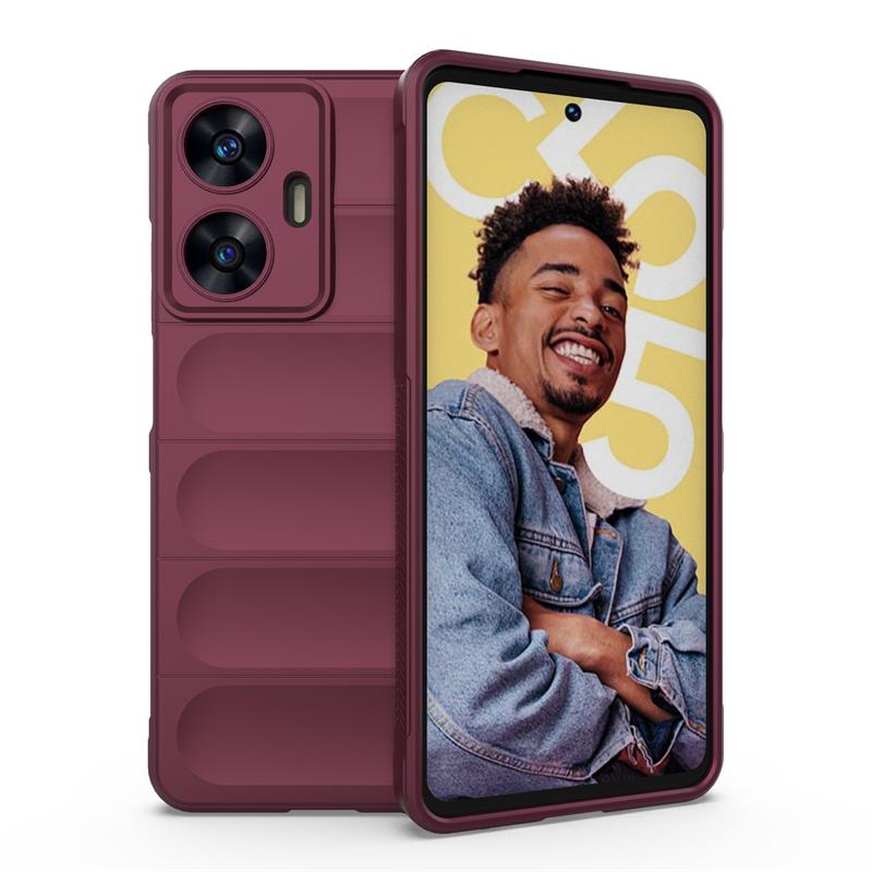 For Realme C55 Case Cover OPPO Realme C55 Capa New Shockproof Armor Back Bumper Soft TPU For Fundas Realme C55 C 55 Cover