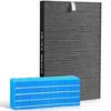 MSHNE Dust Integrated Filter Humidification Filter Set Filter Compatible with Sharp Air Purifier Replacement Filter Compatible Product