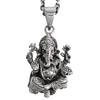 Серебряное колье Гин но Ганеша Серебро 925 пробы Индийский бог Амулет [Синдзюку Кура] (с цепочкой) Мужской