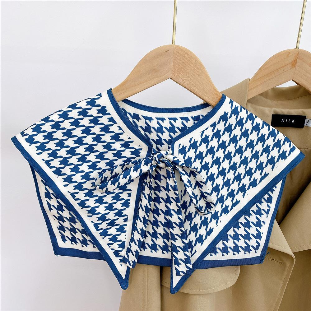 Новый шарф на плечо шаль женский поддельный воротник защита плеч шарф кондиционируемая комната камзол украшение в паре с узлом защиты шеи