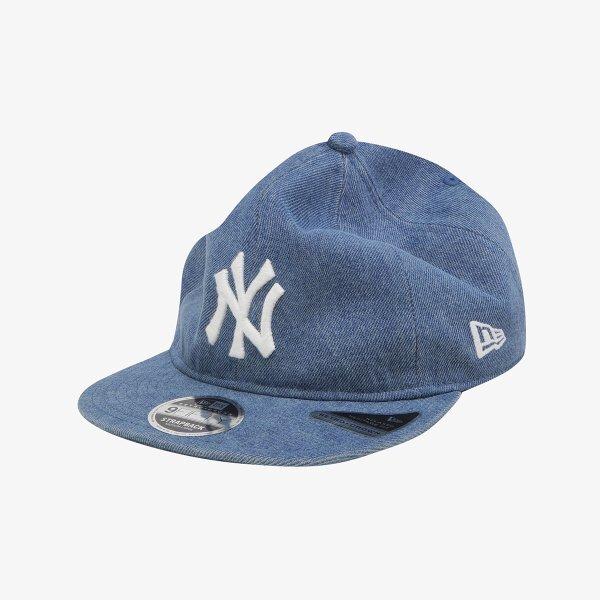 New Era МЛБ Нью-Йорк Янкис Джинсовый Strapback Синий 15131625