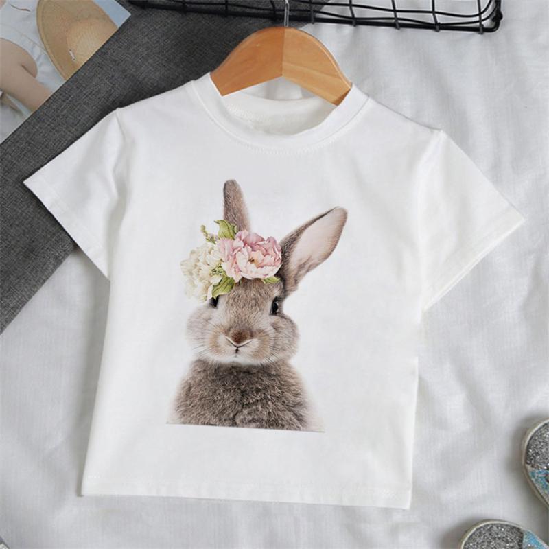 3 цвета, забавная кавайная одежда со слоном для девочек, уличная одежда, рубашки для мальчиков, топы с круглым вырезом для маленьких девочек, повседневная детская футболка с героями мультфильмов, модная