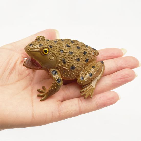 Имитация лягушки с реалистичным звуком, снятие стресса, реалистичная жаба, игрушка для сжимания, развивающая игрушка для малышей, животное, игрушка для розыгрыша, подарок-кляп