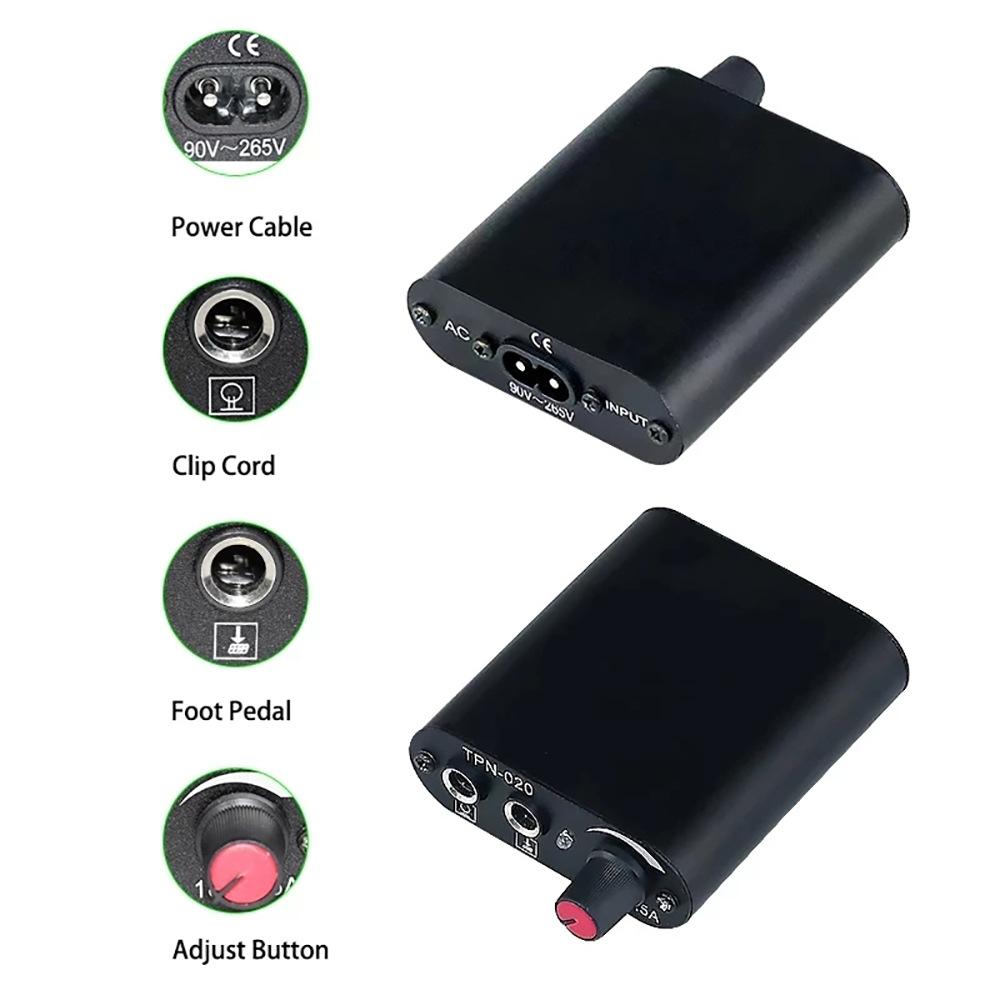 Набор прецизионных тату-ручек с двигателем с высоким крутящим моментом для плавных и точных линий