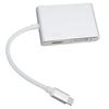 4 в 1 USB C Hub Type C на USB 3.1 HD Мультимедийный Интерфейс DVI VGA Адаптер Многопортовая Зарядка