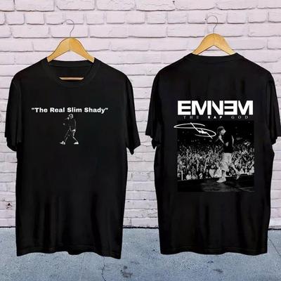 Футболка Eminem Rap Unisex S-3XL, Футболка Slim Shady, Подарок для фаната, Футболка в стиле хип-хоп.