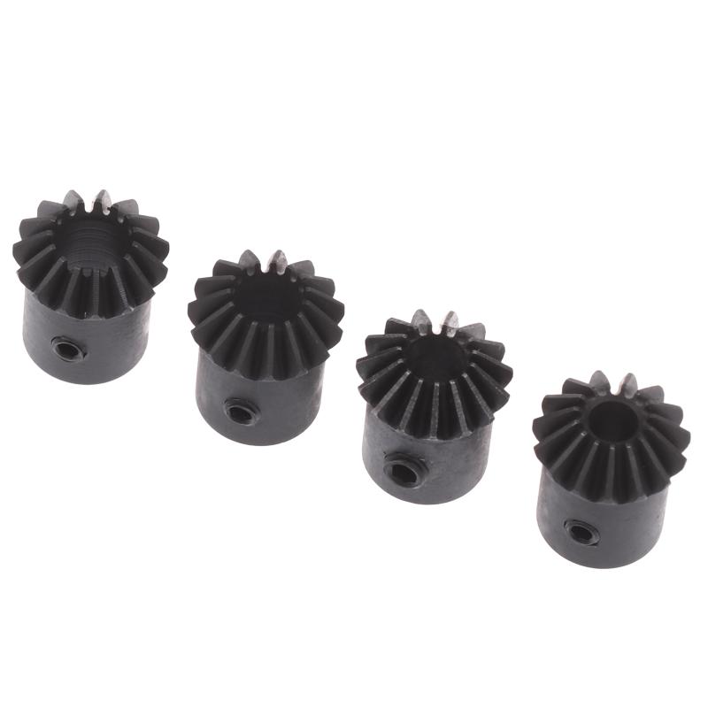 2Pcs 45# Steel 1M 15T Spiral Bevel Gear M1 Modulus 1:1 90 Degrees Differential Gear Bevel Gear Accessories