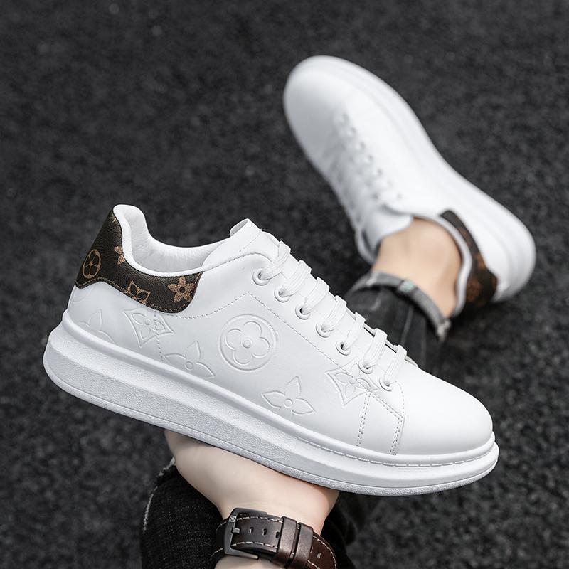 Мужская обувь Мужская модная белая обувь Универсальная повседневная обувь Модные мужские кроссовки