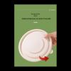 NHZHIW 500ml Disposable Corn Starch Round Bowl Meal Boxes