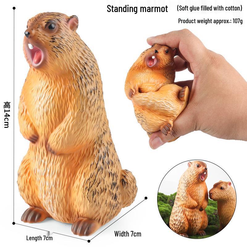 Children's Cognitive Rodent Simulation Toy: Chipmunk, Marmot, Squirrel, Guinea Pig Models