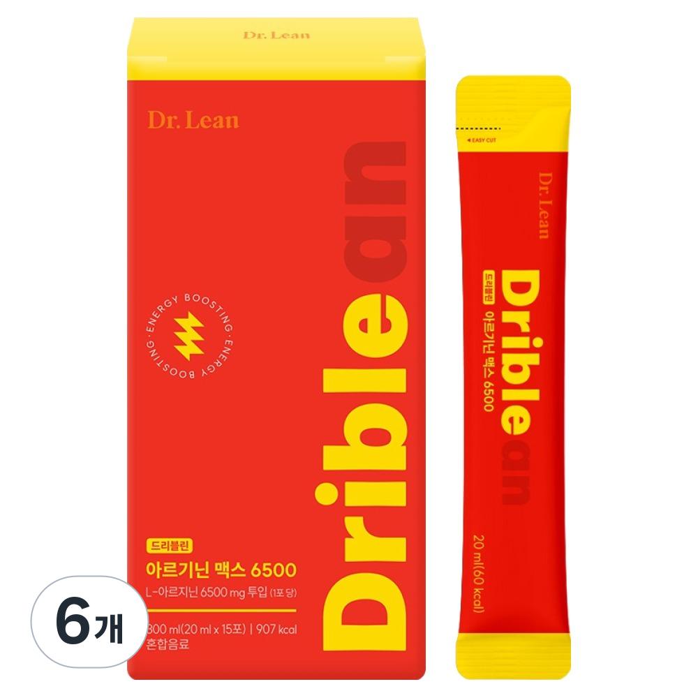Dr. Lin Dribbleen Arginine Max 6500 15p 6 pcs 300ml